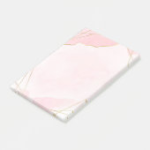 Post-it® Notes post-it aquarelle (Incliné)