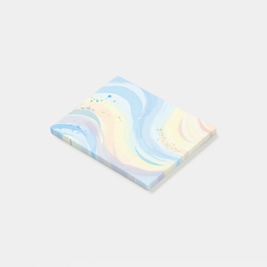 Post-it® Notes post-it aquarelle (Incliné)