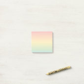 Post-it® Notes post-it Arc-en-ciel Ombré (Sur un bureau)