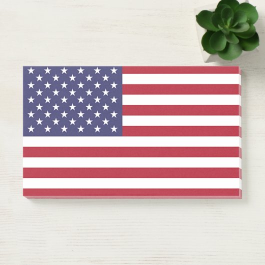 Post-it® Notes post-it avec drapeau des États-Unis (Bureau)