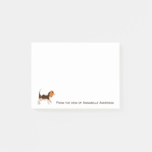 Post-it® Notes Post-it Beagles (Devant)