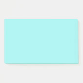 Post-it® Notes Post-it bleu clair Aqua (Devant)