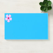 Post-it® Notes post-it bleu rose Fleur (Bureau)