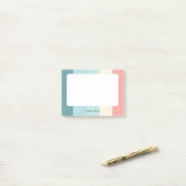 Post-it® Notes post-it bloquées couleur sucre de canne (Sur un bureau)