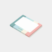 Post-it® Notes post-it bloquées couleur sucre de canne (Incliné)