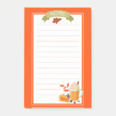 Post-it® Notes post-it Citrouilles d'automne (Devant)