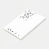 Post-it® Notes post-it Coloriage Chats Chatons Chatons (Incliné)