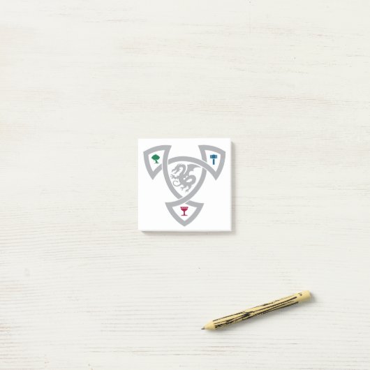 Post-it® Notes post-it DAoC (Sur un bureau)