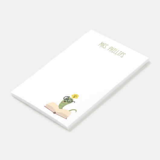 Post-it® Notes post-it de Book Worm (Incliné)