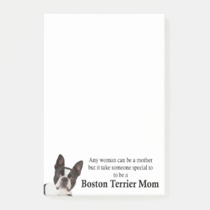 Post-it® Notes post-it de Boston Terrier Mom