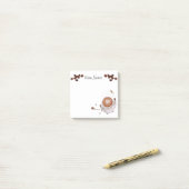 Post-it® Notes post-it de café personnalisées (Sur un bureau)