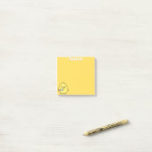 Post-it® notes post-it de canard mignon (Sur un bureau)