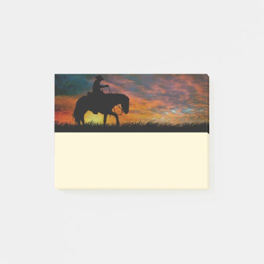 Post-it® Notes post-it de Cowboy (Devant)