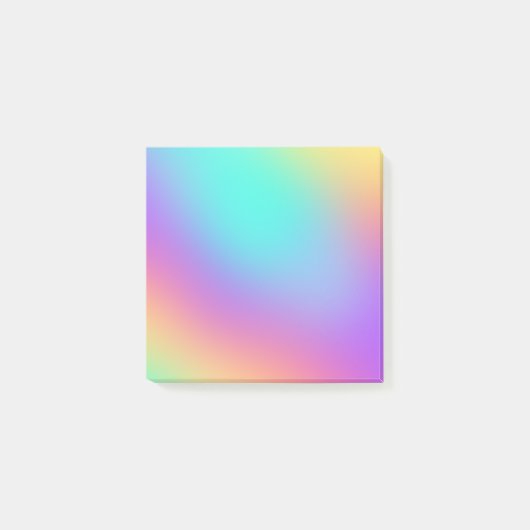 Post-it® Notes post-it de dégradé coloré (Devant)