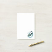 Post-it® Notes post-it de football (Sur un bureau)