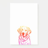 Post-it® Notes post-it de Golden Retriever (Devant)