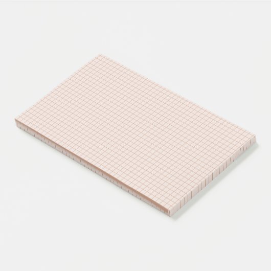 Post-it® Notes post-it de grille neutre (Incliné)