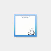 Post-it® Notes post-it de KiniArt Bichon Frise (Devant)