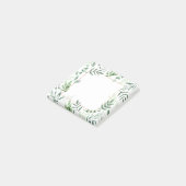 Post-it® Notes post-it de la feuille verte (Incliné)