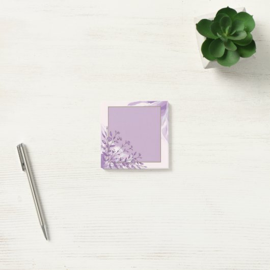 Post-it® Notes post-it de la fleur de lavande (Bureau)