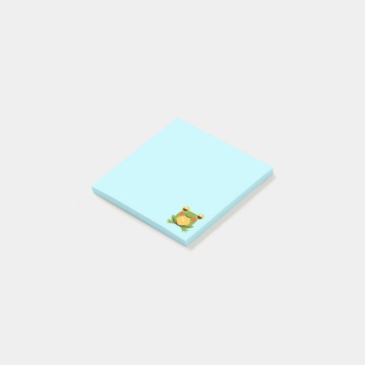 Post-it® Notes post-it de la grenouille mûre (Incliné)