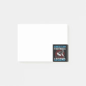 Post-it® Notes post-it de la légende du football américain (Devant)