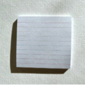 Post-it® Notes post-it de la règle de point Rainbow