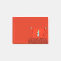 Notes post-it de la remise de prix Retro