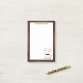 Post-it® Notes post-it de la soumission amusante de l'amour (Sur un bureau)