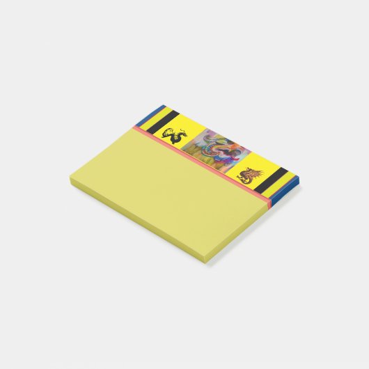 Post-it® Notes post-it de la tête de dragon (Incliné)
