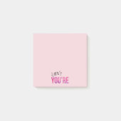 Post-it® Notes post-it de la vérification de grammaire (Devant)