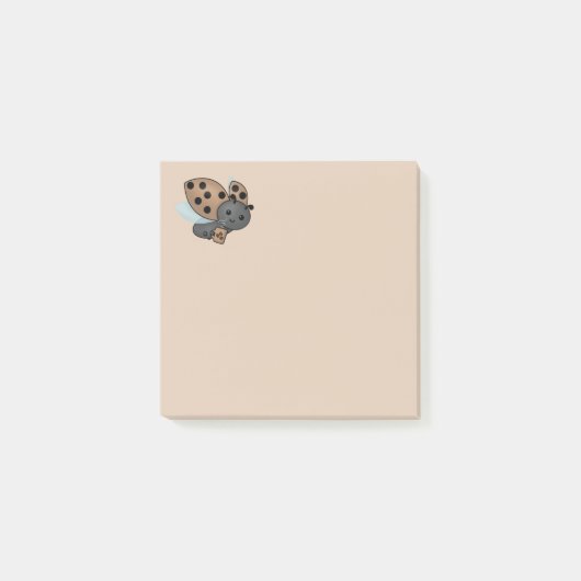 Post-it® Notes post-it de Ladybug Drating Cafee (Devant)