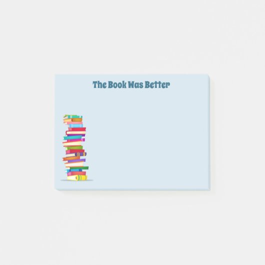Post-it® Notes post-it de l'amour du livre (Devant)