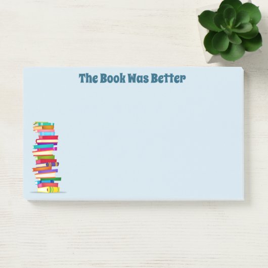 Post-it® Notes post-it de l'amour du livre (Bureau)