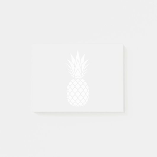 Post-it® Notes post-it de l'ananas blanc (Devant)