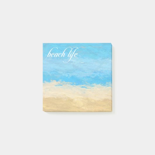 Post-it® Notes post-it de l'aquarelle Beach Life (Devant)