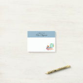 Post-it® Notes post-it de l'enseignant de l'école (Sur un bureau)