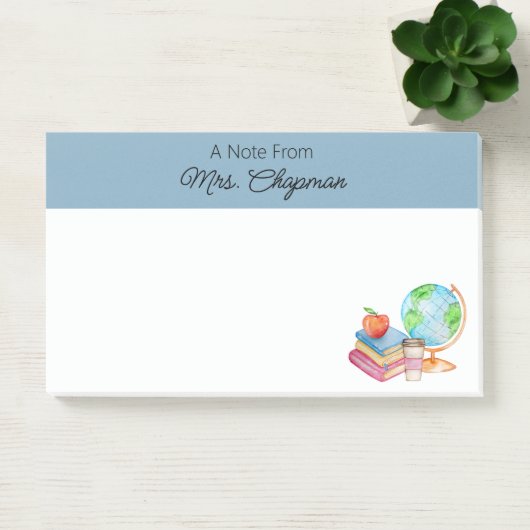 Post-it® Notes post-it de l'enseignant de l'école (Bureau)