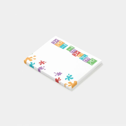 Post-it® Notes post-it de l'enseignant en art (Incliné)