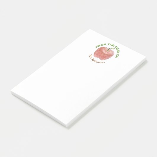 Post-it® Notes post-it de l'enseignant personnalisé (Incliné)