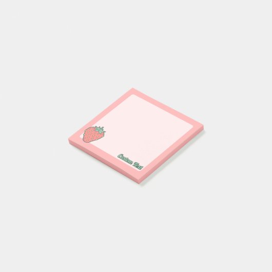 Post-it® Notes post-it de l'icône fraise (Incliné)