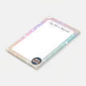 Post-it® Notes post-it de Mitzvot cosmique (Incliné)