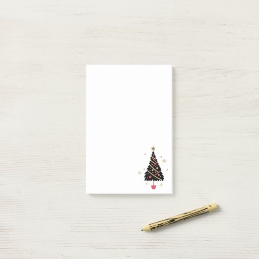 Post-it® Notes post-it de Noël (Sur un bureau)