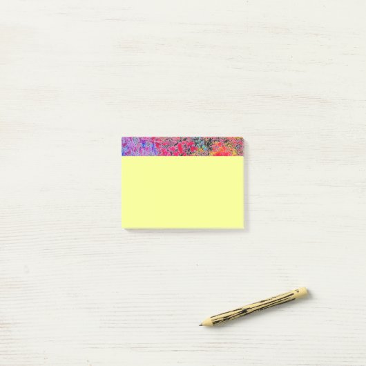 Post-it® Notes post-it de peinture (Sur un bureau)