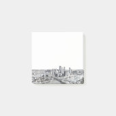 Post-it® Notes post-it de Pittsburgh Skyline (Devant)
