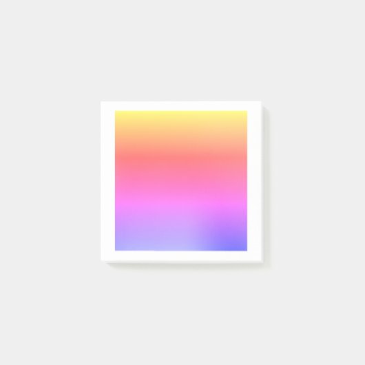 Post-it® Notes post-it de style arc-en-ciel (Devant)