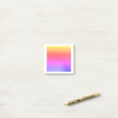 Post-it® Notes post-it de style arc-en-ciel (Sur un bureau)