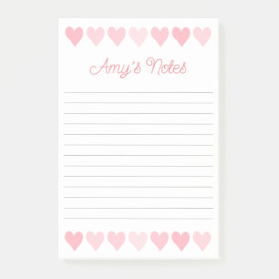 Post-it® Notes post-it de Sweet Pink Hearts