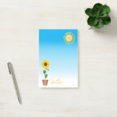 Post-it® Notes post-it de tournesol (Bureau)