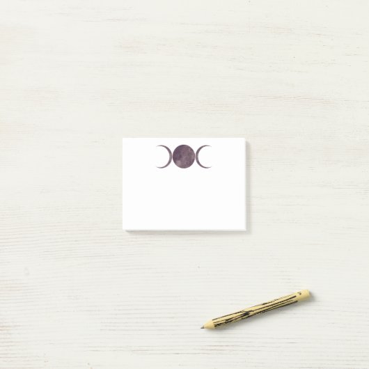 Post-it® Notes post-it de Triple Moon (Sur un bureau)